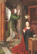 Master of Moulins The Annunciation oil